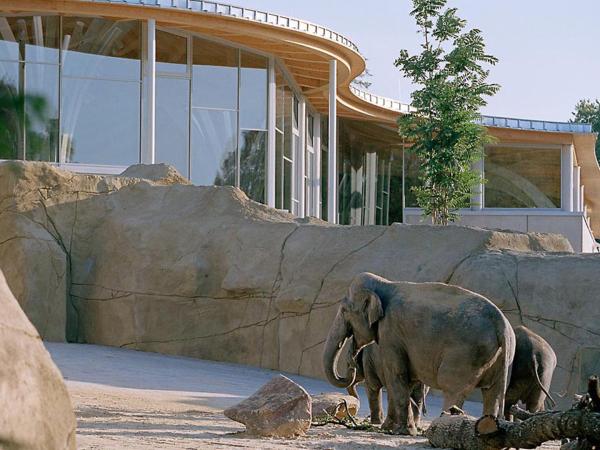 elefantenpark im Kölner Zoo