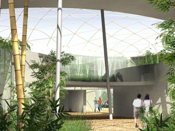 menschenaffenhaus in der wilhelma